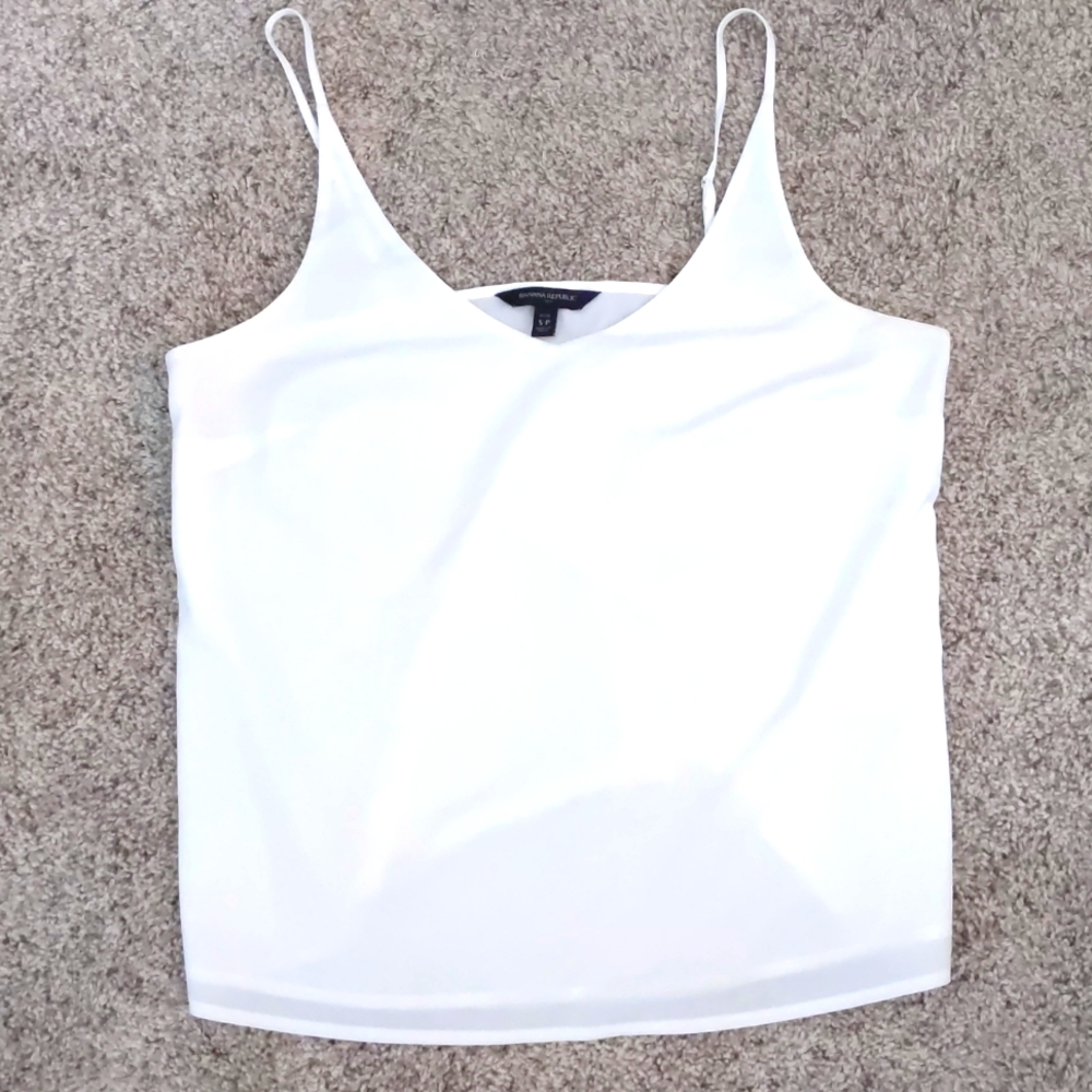 Banana Republic White Camisole